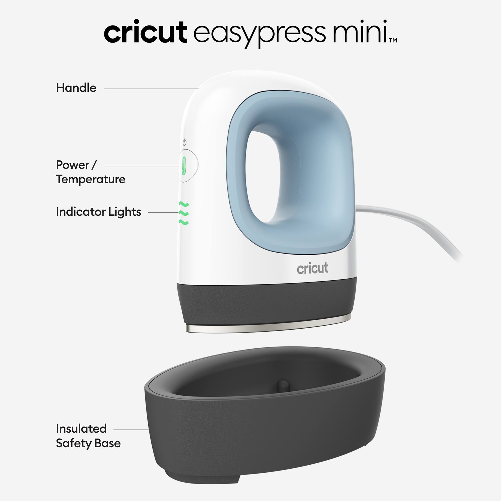 Cricut EasyPress Mini™ + Mat & Weeder Bundle